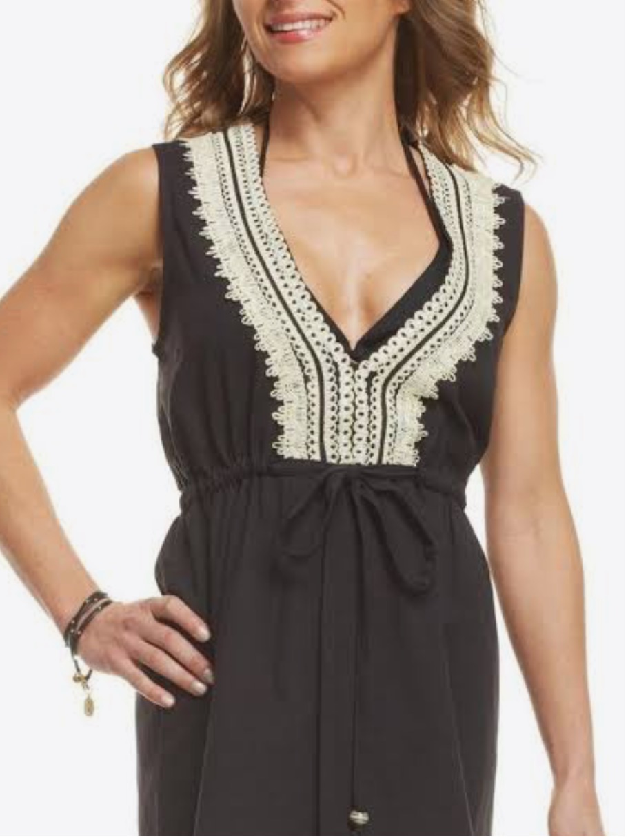 Mud Pie Marcia Sleeveless Cover Up Dress